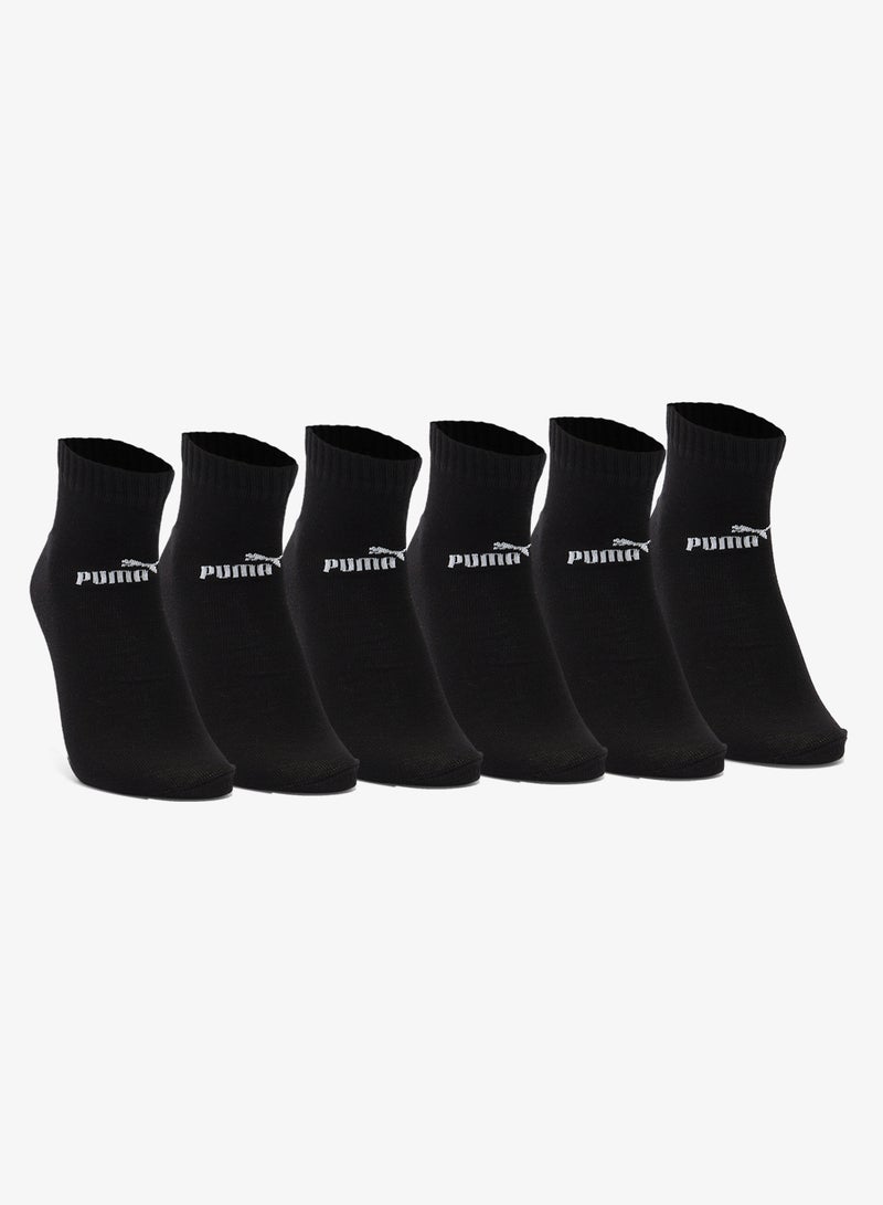 PUMA 6 Pack Elements Quarter Socks - Image 1